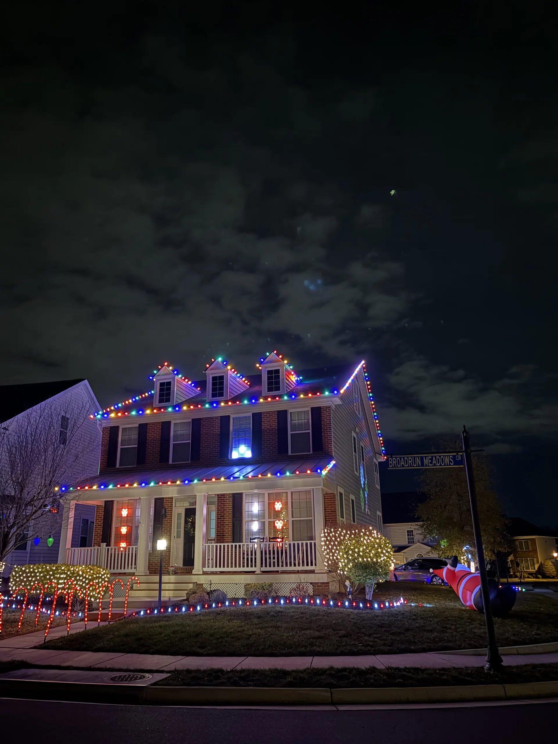 Christmas light installation in Ashburn, Virginia by Light DMV — professional holiday lighting service