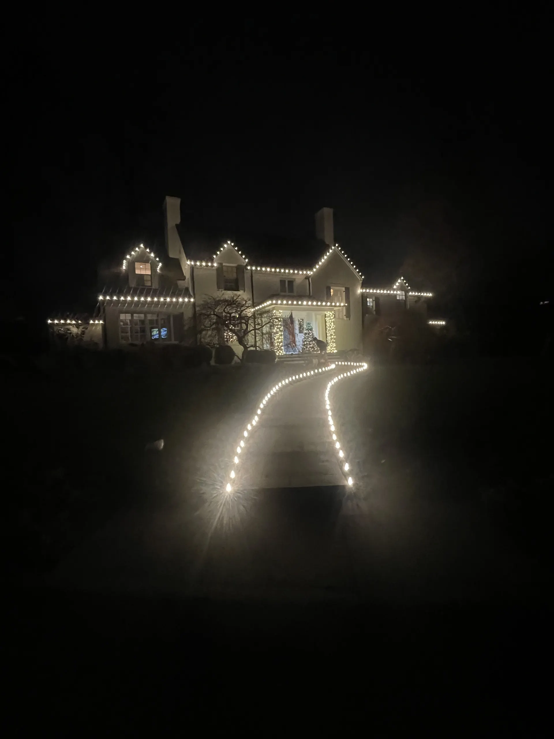 Christmas light installation in North Potomac, Maryland by Light DMV — professional holiday lighting service