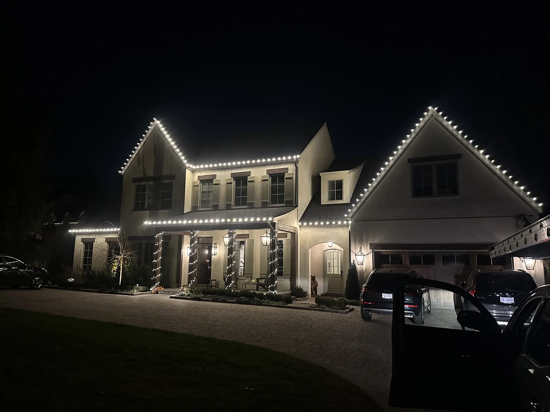 Christmas light installation in Silver Spring, Maryland by Light DMV — professional holiday lighting service