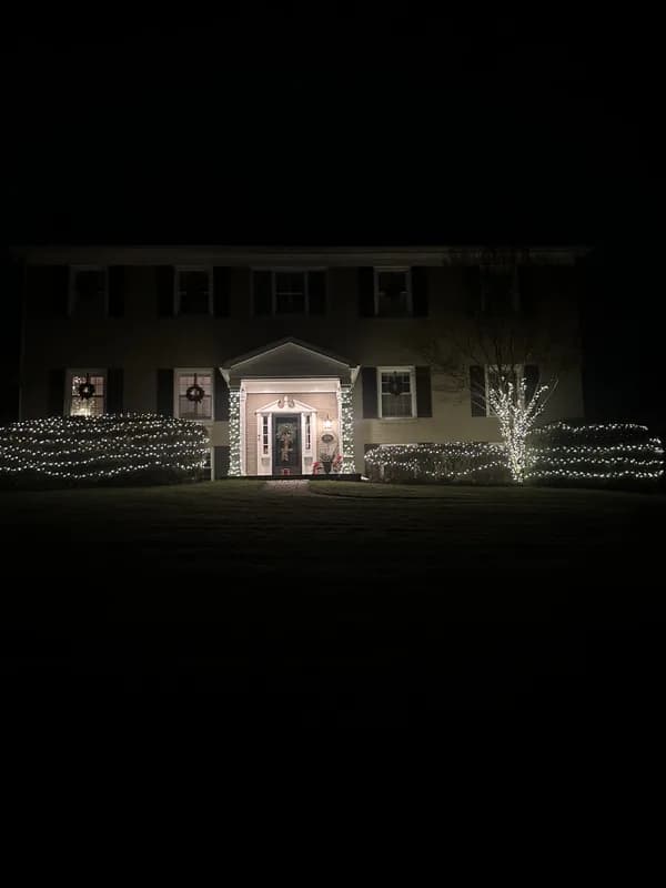 Christmas light installation in Arlington, Virginia by Light DMV — professional holiday lighting service