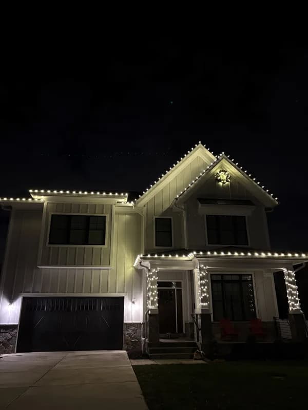 Christmas light installation in Arlington, Virginia by Light DMV — professional holiday lighting service