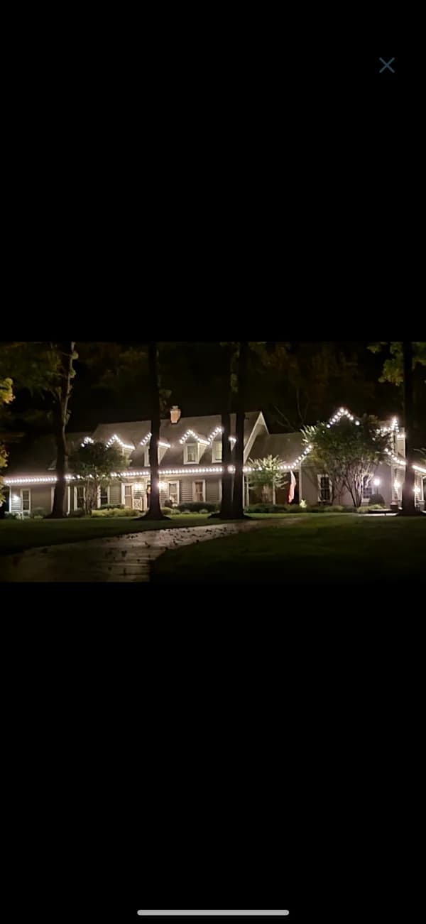 Christmas light installation in Arlington, Virginia by Light DMV — professional holiday lighting service