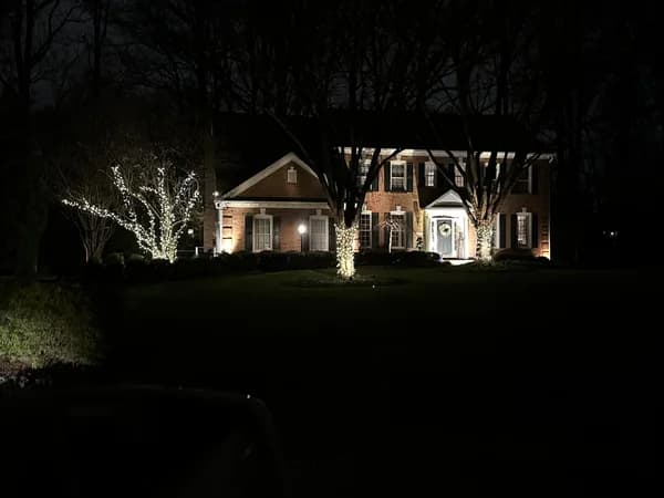 Christmas light installation in Ashburn, Virginia by Light DMV — professional holiday lighting service