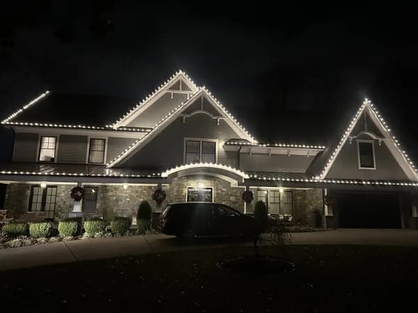 Christmas light installation in Bethesda, Maryland by Light DMV — professional holiday lighting service