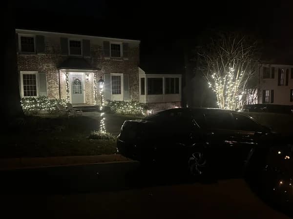 Christmas light installation in Bethesda, Maryland by Light DMV — professional holiday lighting service