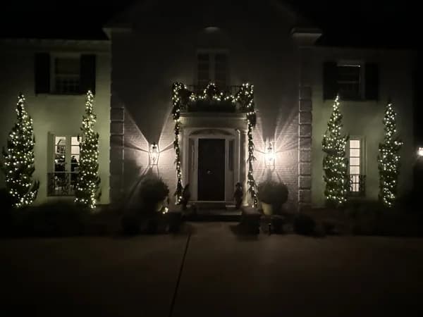 Christmas light installation in Bethesda, Maryland by Light DMV — professional holiday lighting service