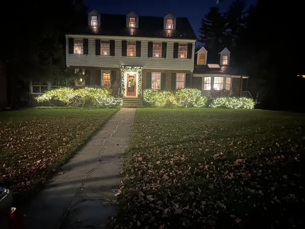Christmas light installation in Chevy Chase, Maryland by Light DMV — professional holiday lighting service