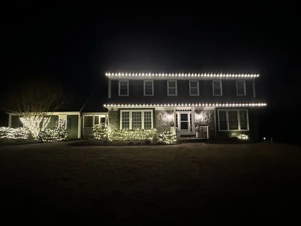 Christmas light installation in Chevy Chase, Maryland by Light DMV — professional holiday lighting service
