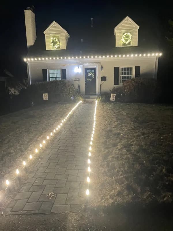 Christmas light installation in Chevy Chase, MD — LightDMV