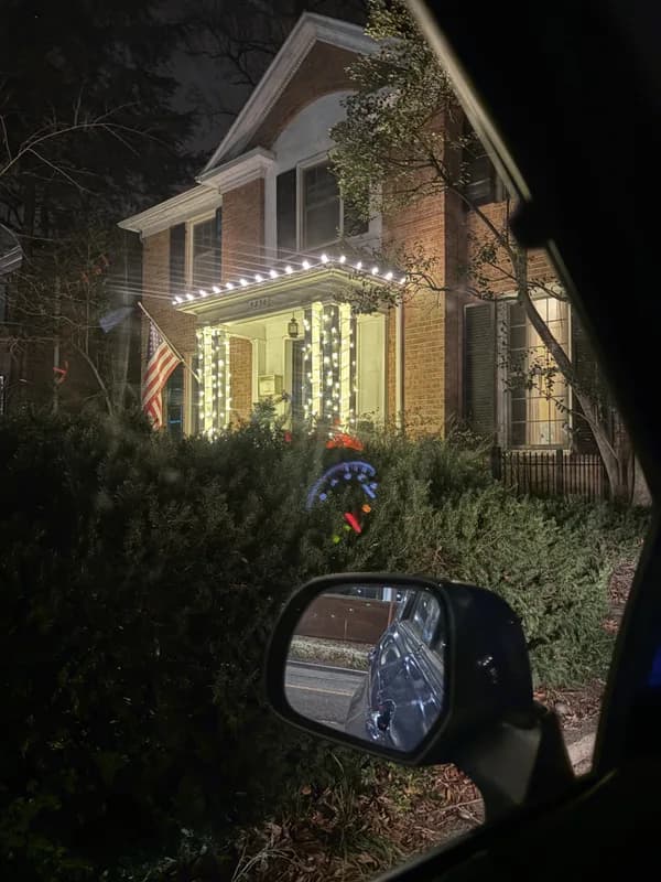 Christmas light installation in Columbia Heights, Washington, DC by Light DMV — professional holiday lighting service