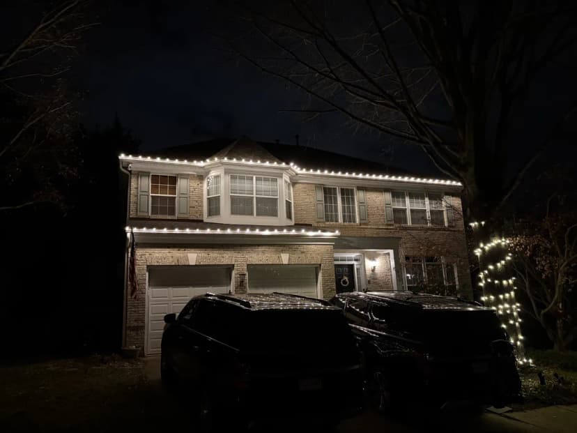 Christmas light installation in Darnestown, Maryland by Light DMV — professional holiday lighting service