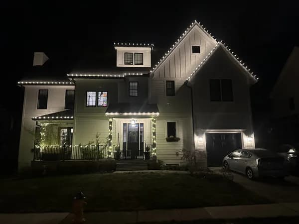 Christmas light installation in Darnestown, Maryland by Light DMV — professional holiday lighting service
