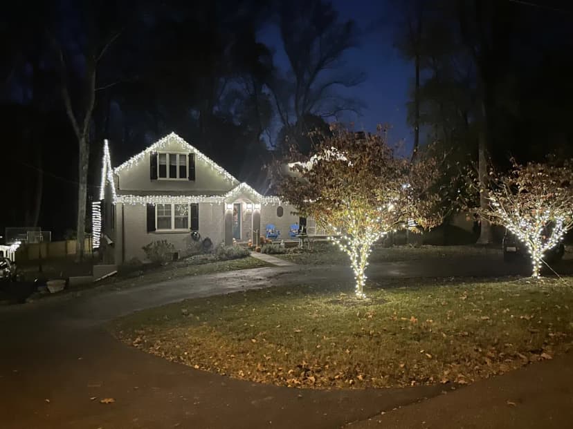 Christmas light installation in Darnestown, Maryland by Light DMV — professional holiday lighting service