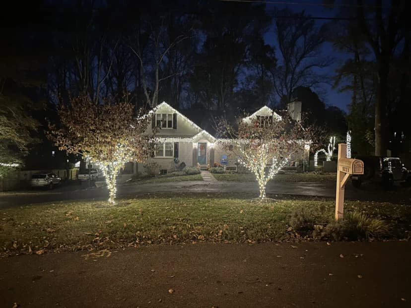 Christmas light installation in Darnestown, Maryland by Light DMV — professional holiday lighting service
