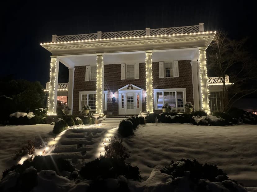 Christmas light installation in Fairfax, Virginia by Light DMV — professional holiday lighting service