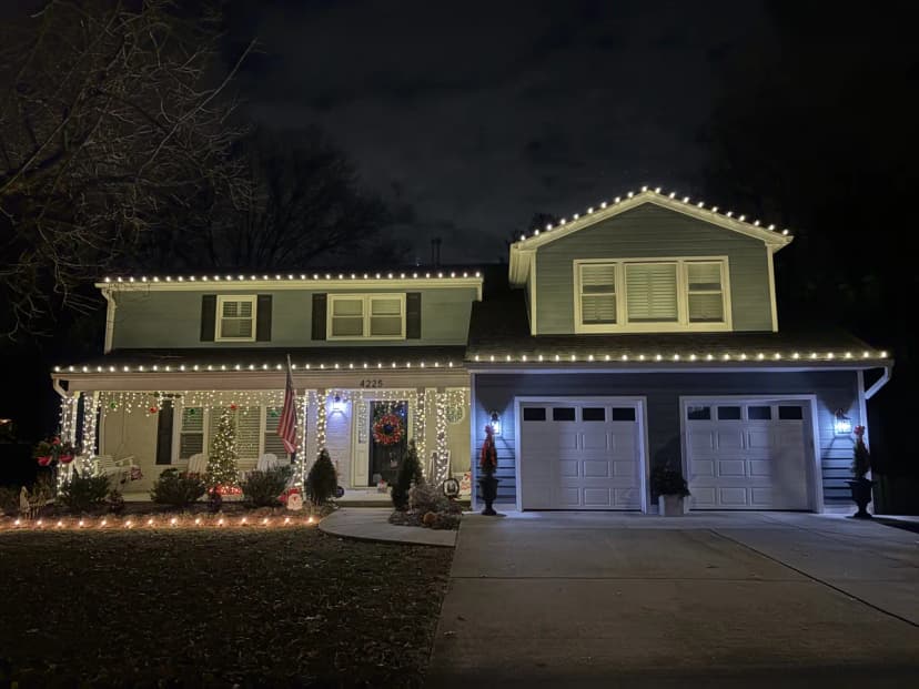 Christmas light installation in Fairfax, Virginia by Light DMV — professional holiday lighting service