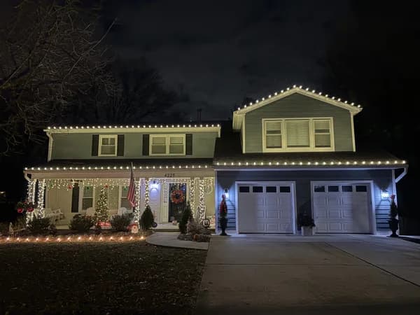 Christmas light installation in Fairfax, Virginia by Light DMV — professional holiday lighting service