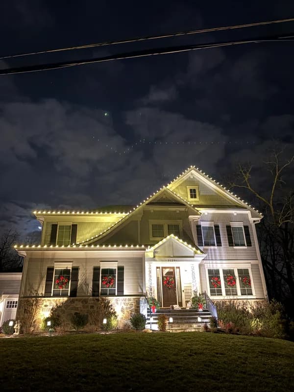 Christmas light installation in Fairfax, Virginia by Light DMV — professional holiday lighting service