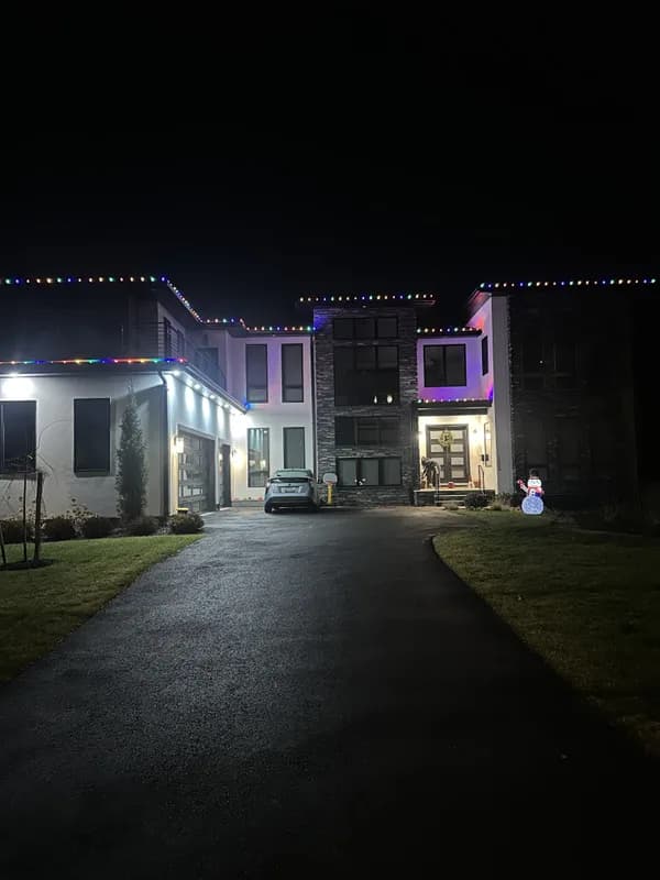 Christmas light installation in Germantown, Maryland by Light DMV — professional holiday lighting service