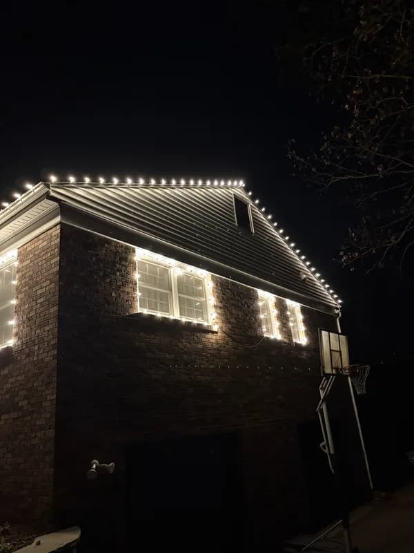 Christmas light installation in Great Falls, Virginia by Light DMV — professional holiday lighting service