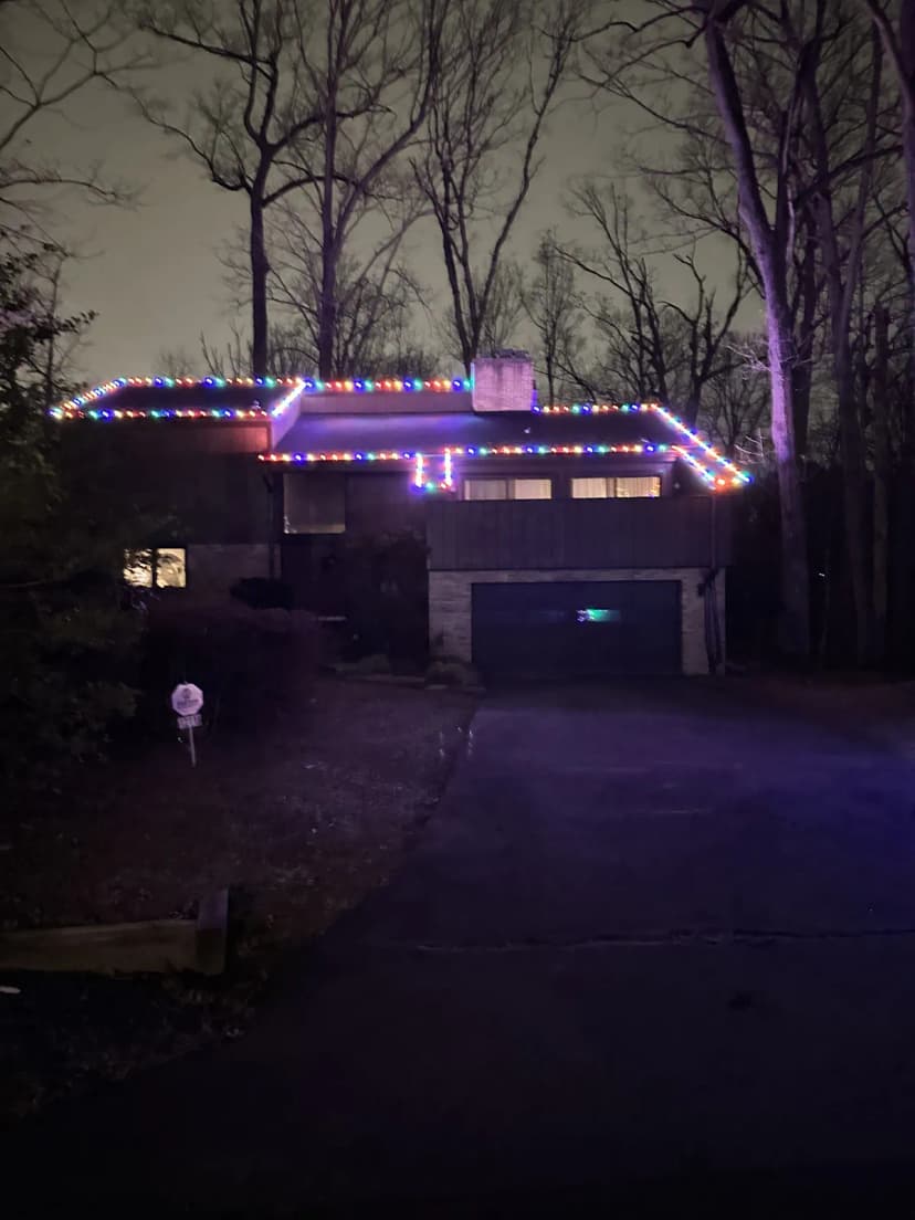 Christmas light installation in Herndon, Virginia by Light DMV — professional holiday lighting service