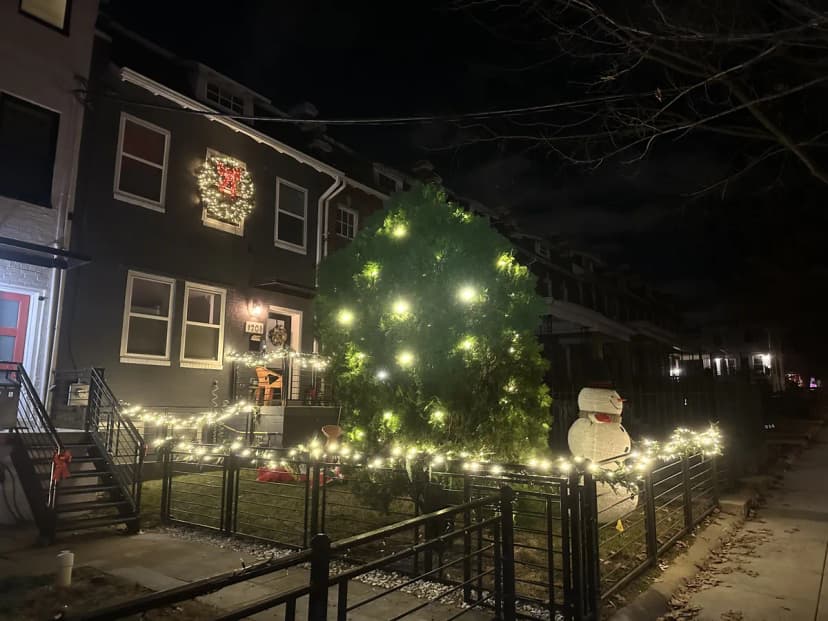 Christmas light installation in Kensington, Maryland by Light DMV — professional holiday lighting service