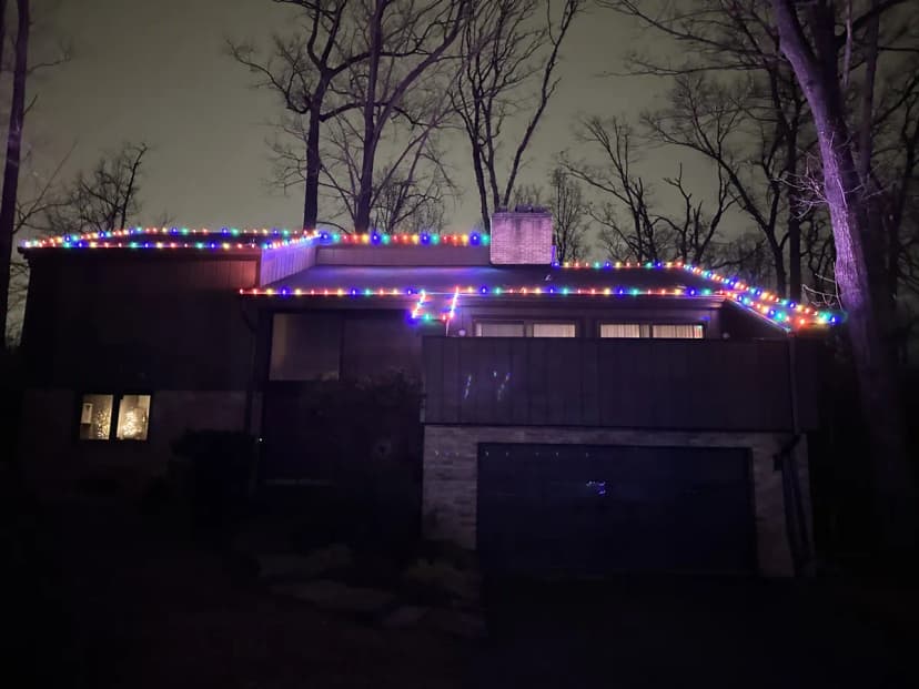 Christmas light installation in Leesburg, Virginia by Light DMV — professional holiday lighting service