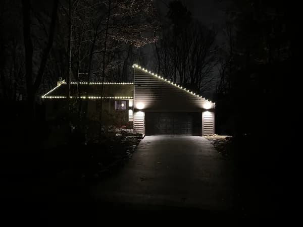 Christmas light installation in Leesburg, Virginia by Light DMV — professional holiday lighting service