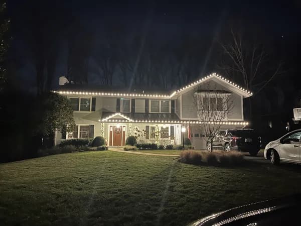 Christmas light installation in McLean, Virginia by Light DMV — professional holiday lighting service