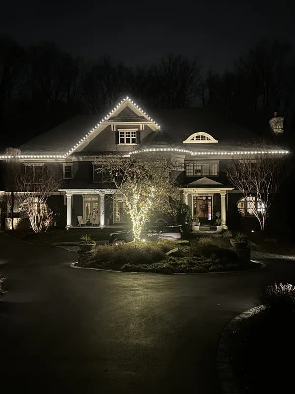 Christmas light installation in McLean, Virginia by Light DMV — professional holiday lighting service
