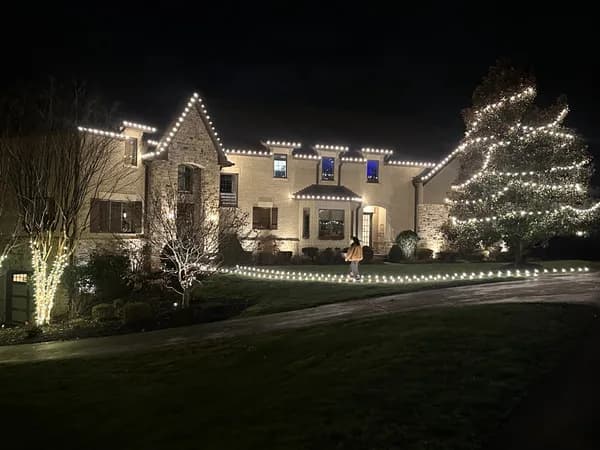 Christmas light installation in McLean, Virginia by Light DMV — professional holiday lighting service