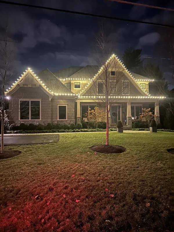 Christmas light installation in McLean, Virginia by Light DMV — professional holiday lighting service