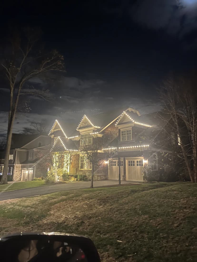 Christmas light installation in North Potomac, Maryland by Light DMV — professional holiday lighting service