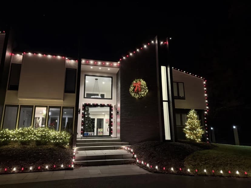 Christmas light installation in North Potomac, Maryland by Light DMV — professional holiday lighting service