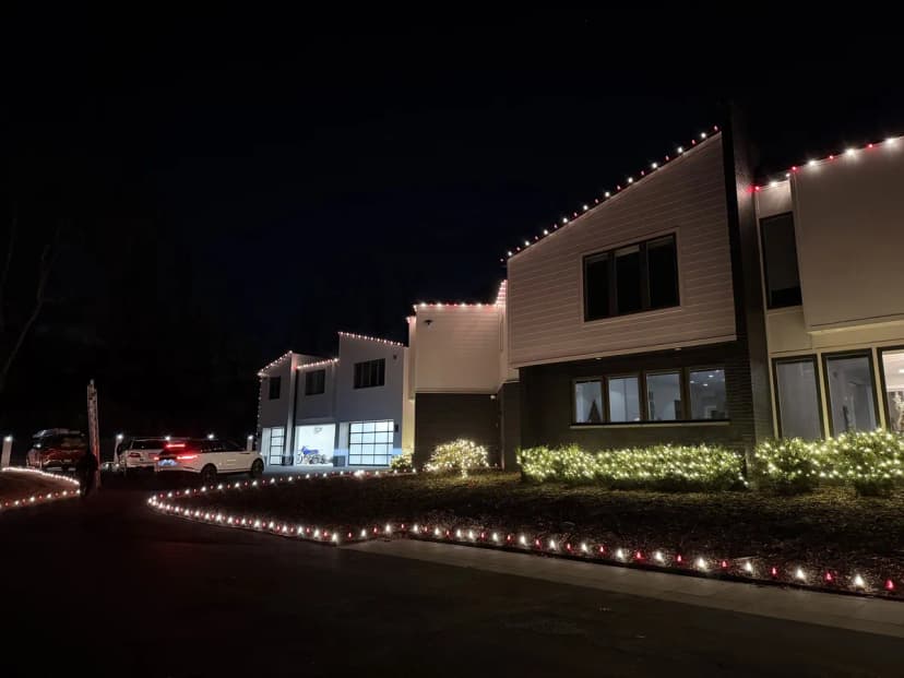 Christmas light installation in North Potomac, MD — LightDMV
