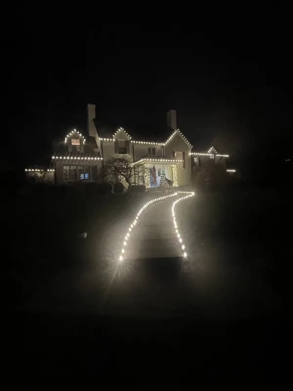 Christmas light installation in North Potomac, Maryland by Light DMV — professional holiday lighting service