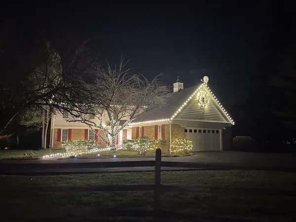 Christmas light installation in Potomac, Maryland by Light DMV — professional holiday lighting service