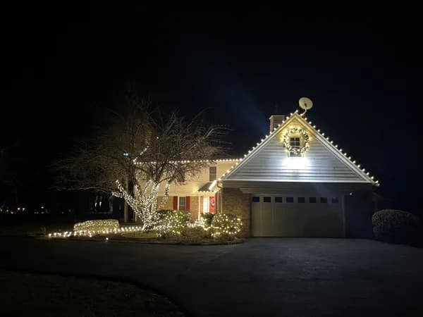 Christmas light installation in Potomac, Maryland by Light DMV — professional holiday lighting service