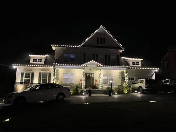 Christmas light installation in Potomac, Maryland by Light DMV — professional holiday lighting service