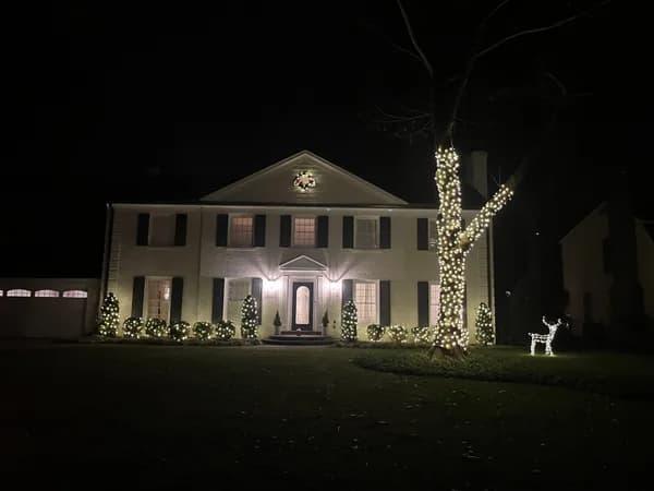 Christmas light installation in Potomac, Maryland by Light DMV — professional holiday lighting service