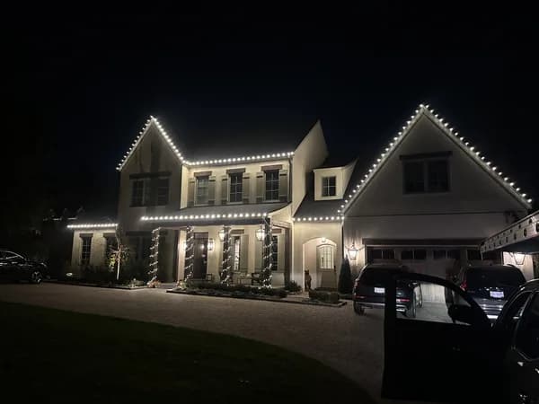 Christmas light installation in Silver Spring, Maryland by Light DMV — professional holiday lighting service