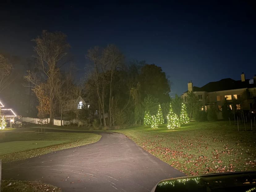 Christmas light installation in Silver Spring, Maryland by Light DMV — professional holiday lighting service