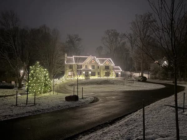 Christmas light installation in Travilah, Maryland by Light DMV — professional holiday lighting service