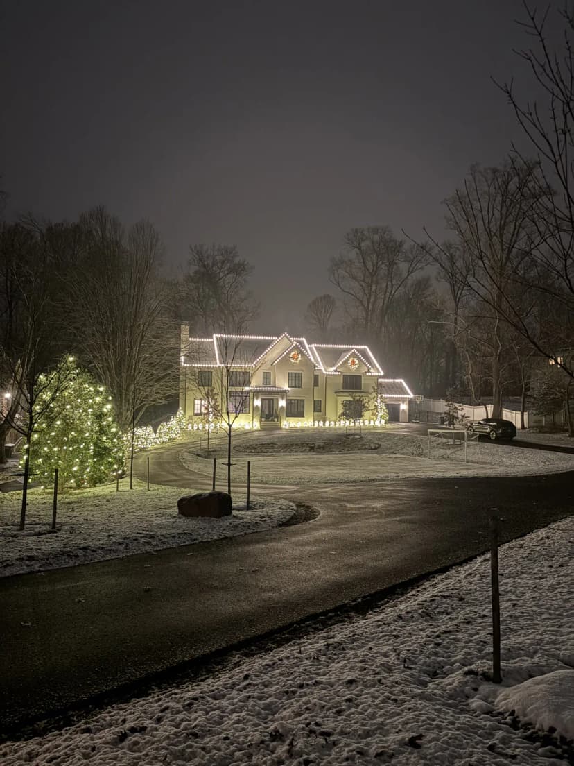 Christmas light installation in Travilah, Maryland by Light DMV — professional holiday lighting service