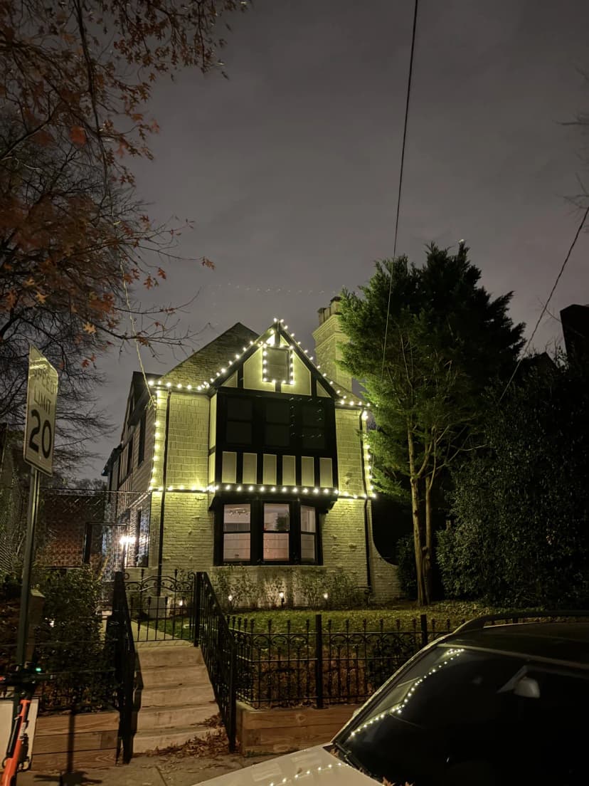 Christmas light installation in Tysons, Virginia by Light DMV — professional holiday lighting service