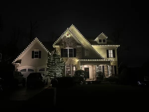Christmas light installation in Vienna, Virginia by Light DMV — professional holiday lighting service
