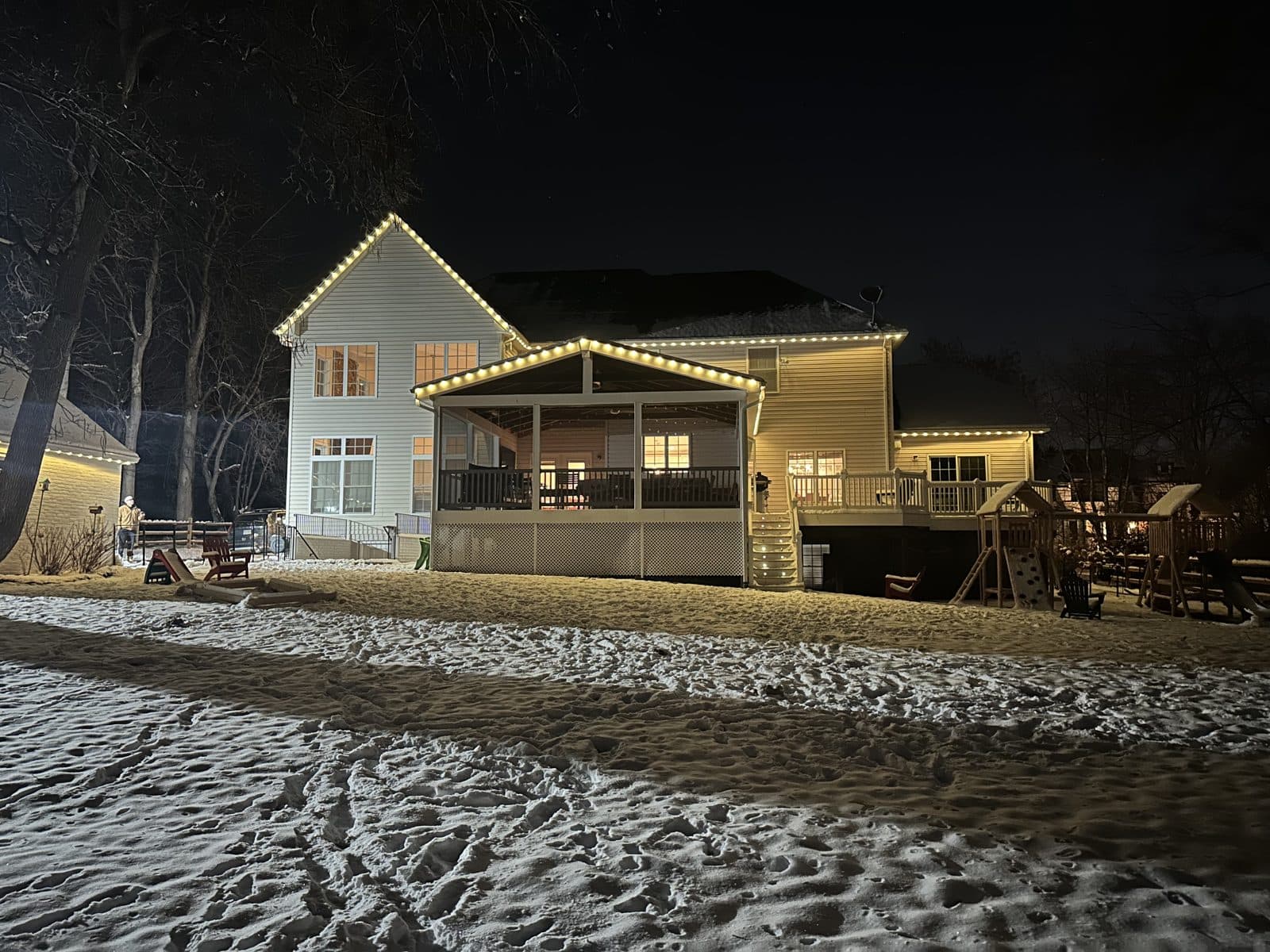 Permanent Lighting by Light DMV, professional exterior lighting across the DMV