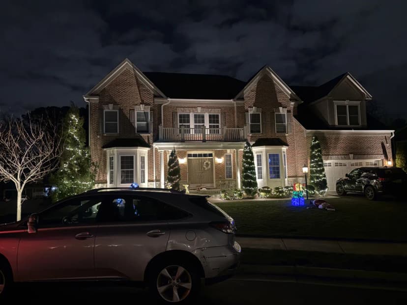 Christmas light installation in Arlington, Virginia by Light DMV — professional holiday lighting service