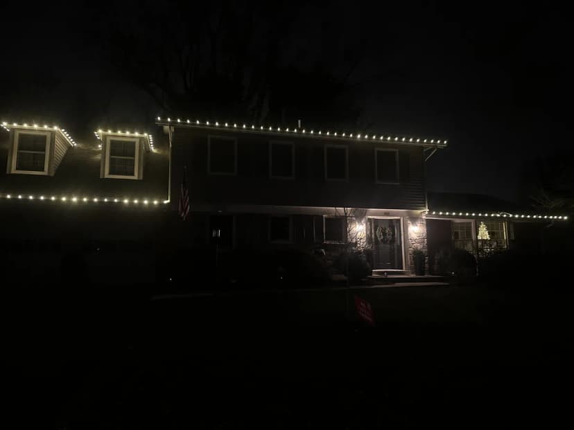 Christmas light installation in Arlington, Virginia by Light DMV — professional holiday lighting service