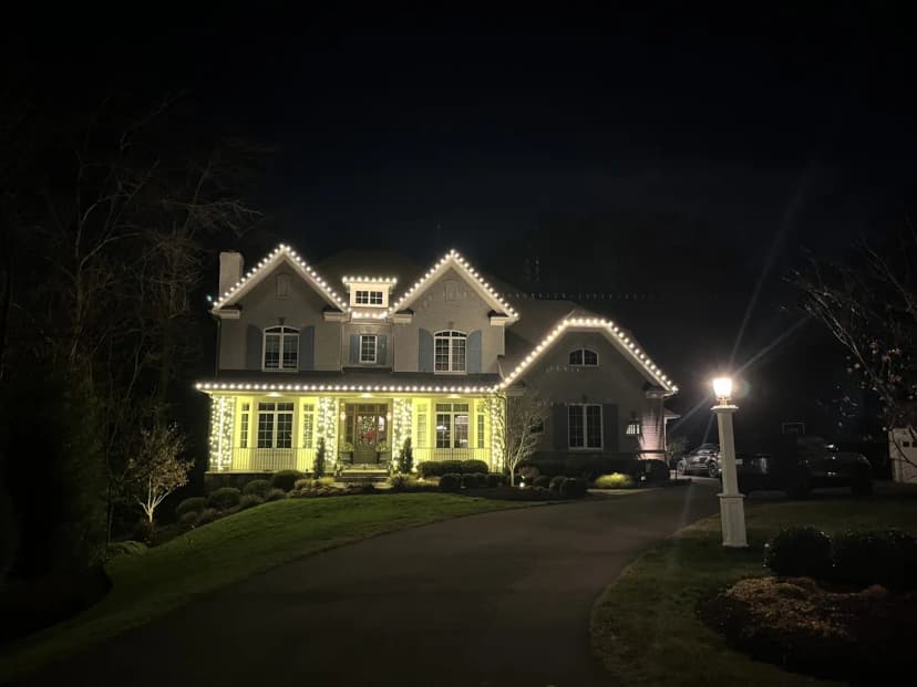 Christmas light installation in McLean, Virginia by Light DMV — professional holiday lighting service